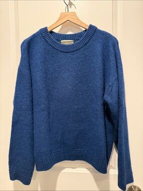 Sezane Amiel Sweater Blue - Size XXL